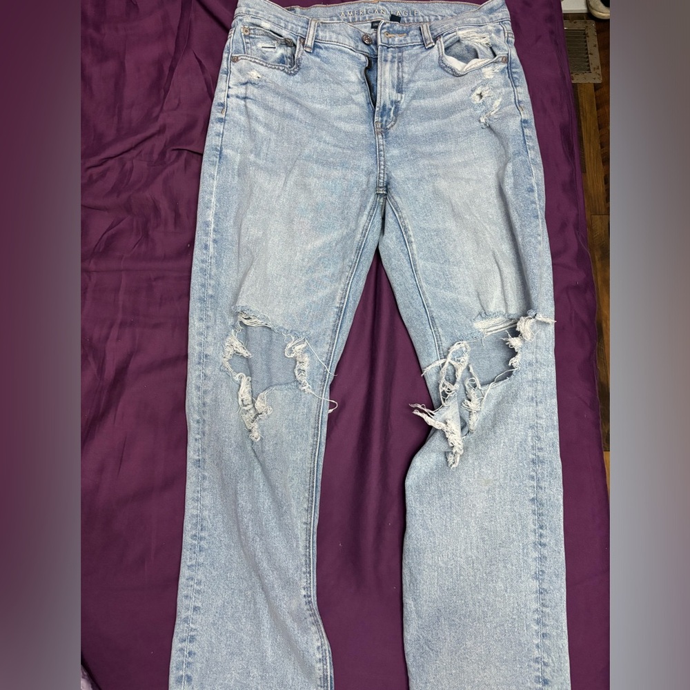 american eagle sz 8 mom jeans